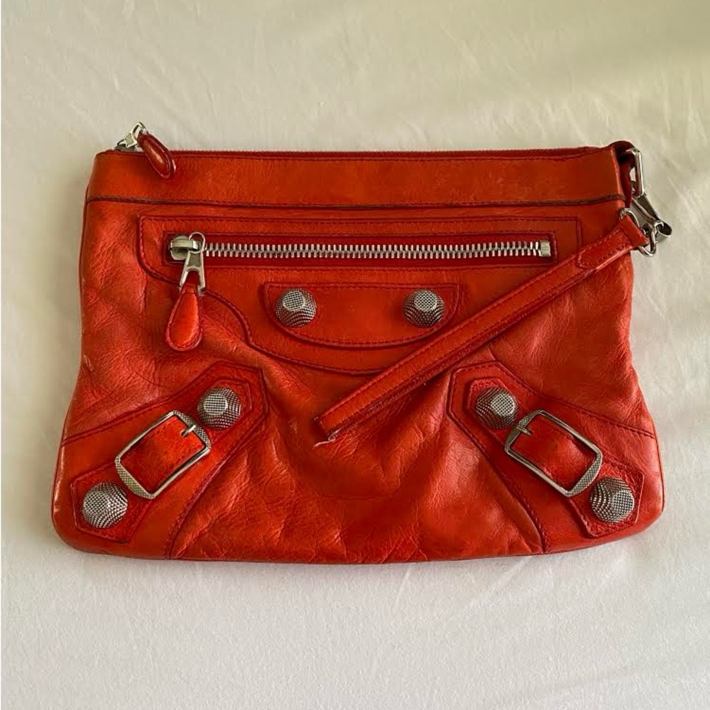 Balenciaga clutch bag